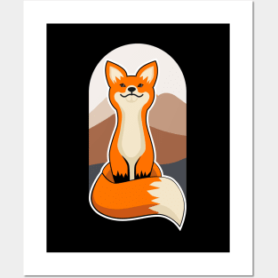 Canada Day Fox Posters and Art